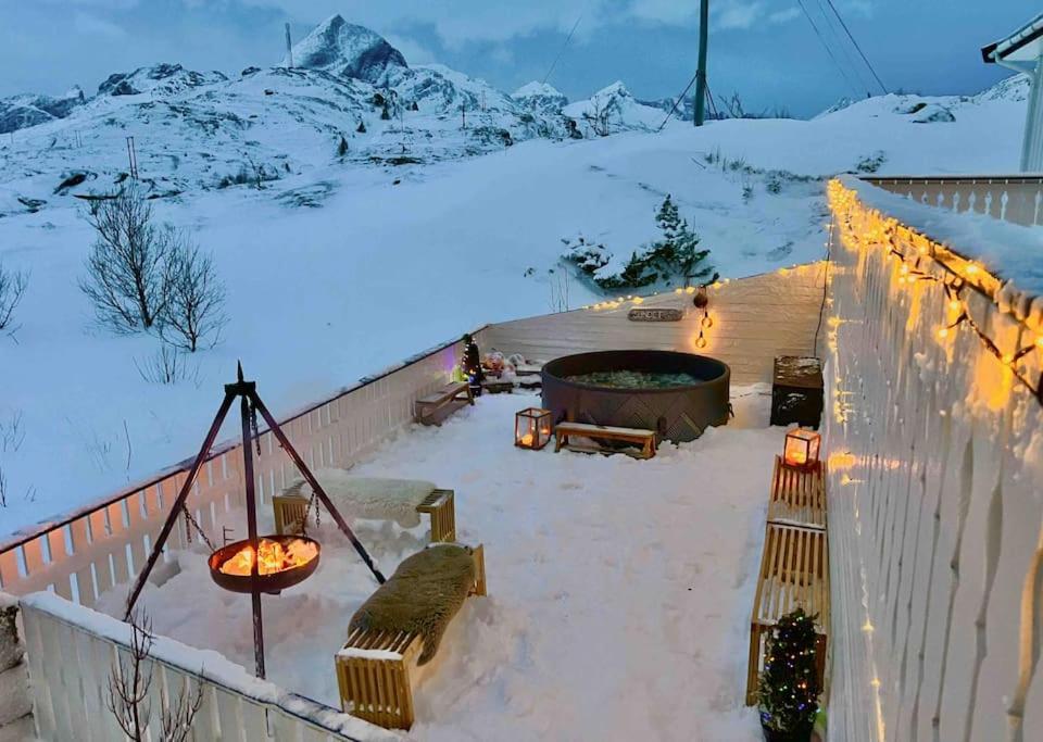 Sundet Lofoten Holiday House Vila Sund  Exterior foto