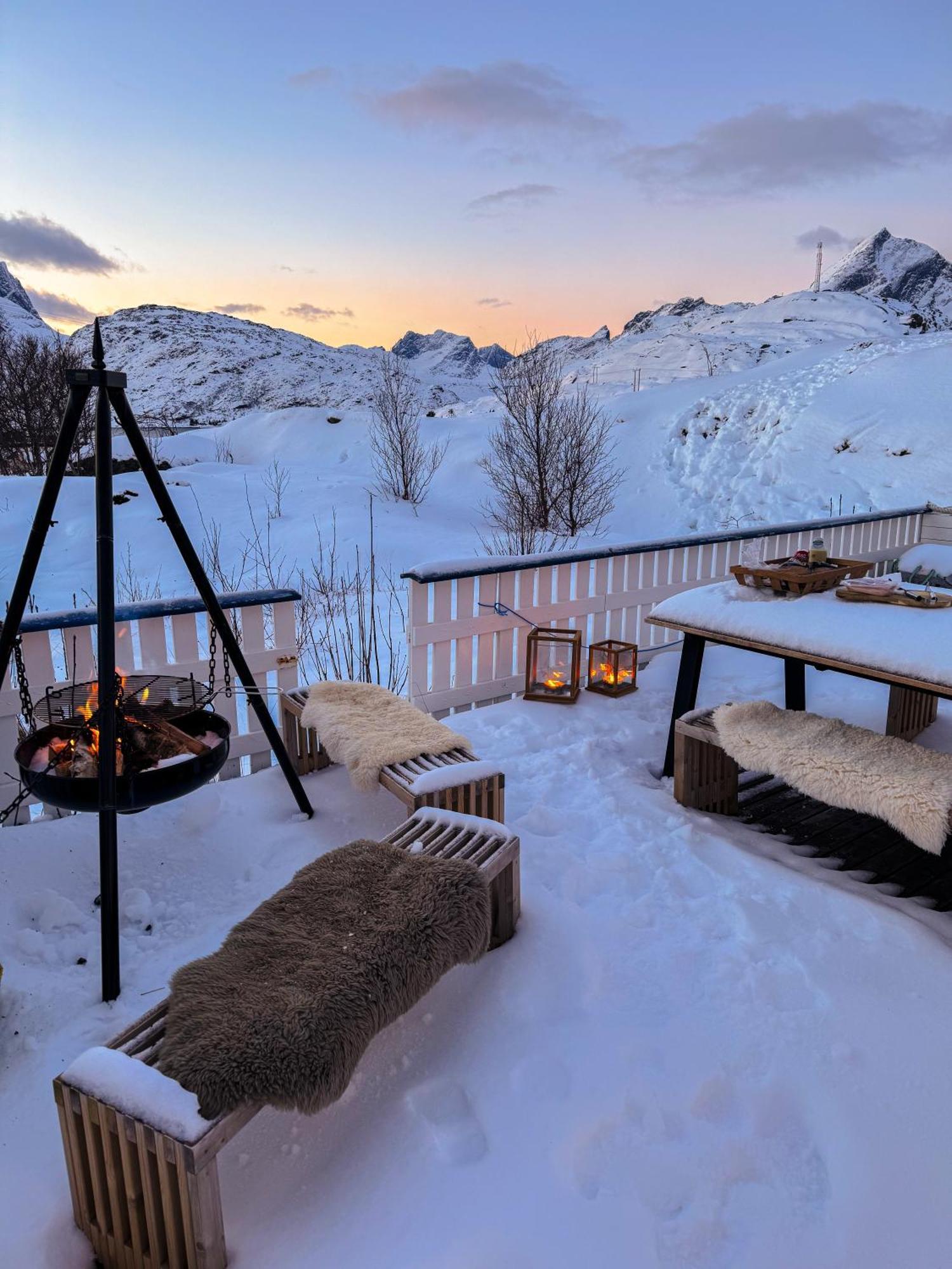 Sundet Lofoten Holiday House Vila Sund  Exterior foto